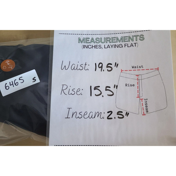 NWT Victoria's Secret Womens Swim Shorts XXL Cover Up Black Bathing Suit Beach - Picture 5 of 10